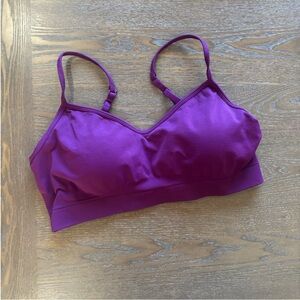 Athleta Purple Sports Bra - XL
